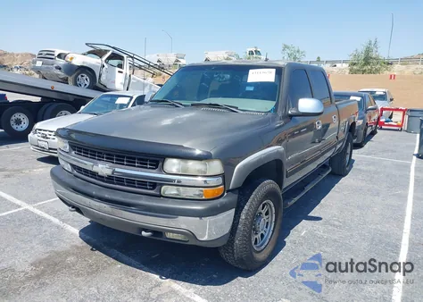 2001 Chevrolet Silverado 1500Hd Lt from USA, damaged, VIN 1GCGK13U01F143588